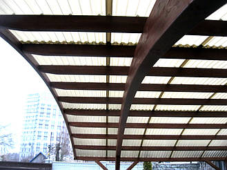 Навес для 2-х автомобилей 7.8х6 м. в Днепре 17