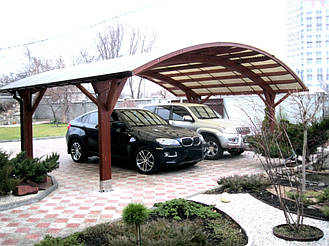 Навес для 2-х автомобилей 7.8х6 м. в Днепре 13