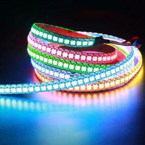 Адресна світлодіодна стрічка Digital RGB SMD5050 144LED/m IP20 WS2812 NEOPIXEL
