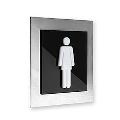 Табличка для жіночого туалету