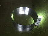 Хомут неіржавіюча сталь 0,8 мм, діаметр 100 - 800 мм. димар, фото 3