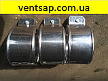 Хомут неіржавіюча сталь 0,8 мм, діаметр 100 - 800 мм. димар, фото 4