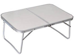 Стіл маленький компактний туристичний для відпочинку на природі риболовлі пікніку складаний 40х60х25см.