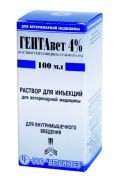 Гентавет 4% (гентаміцину 40 мг), 100 мл антибіотик для коней, ВРХ, поросят, телят, собак і птиці