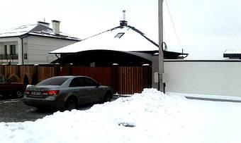 Навес для 2-х автомобилей в Новоалександровке 9.1х5 м. 32