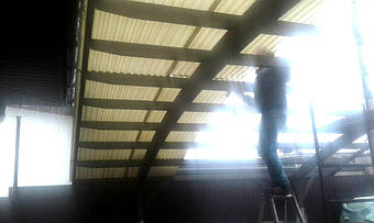 Навес для 2-х автомобилей в Новоалександровке 9.1х5 м. 34