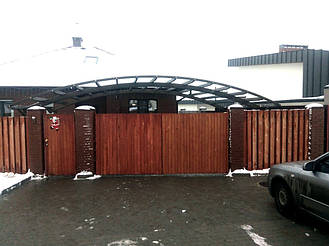 Навес для 2-х автомобилей в Новоалександровке 9.1х5 м. 50