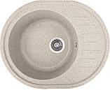 Гранітна мийка Valetti EcoLine модель №23 сіра 6250, фото 6