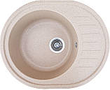 Гранітна мийка Valetti EcoLine модель №23 сіра 6250, фото 4