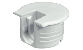 Корпус стяжки RAFIX TAB пластиковий білий алюміній D20 мм 12.7 мм товщина деталі 16 мм Артикул: 263.09.731