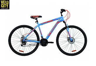 Велосипед 29" Discovery RIDER DD синьо-помаранчевий