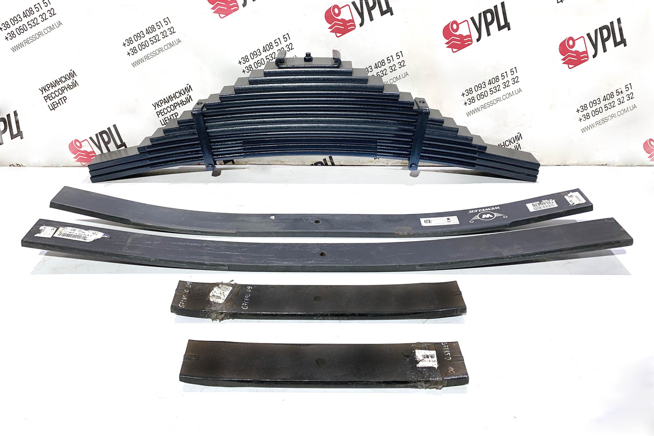 Аркуш ресори IVECO EUROTRAKKER 1й 2й 3й аркуш 67185000, фото 1