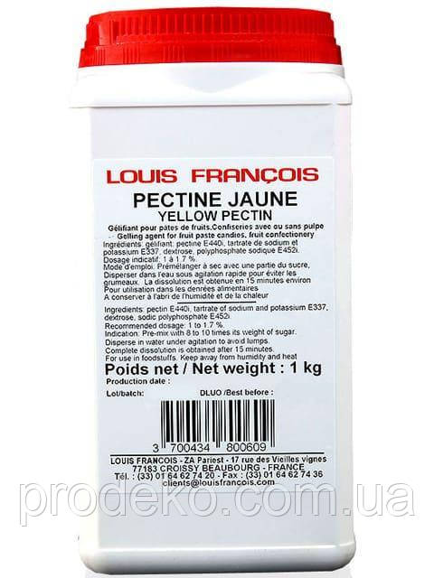 Пектин Louis Francois жовтий Yellow pectin 1 кг*12шт