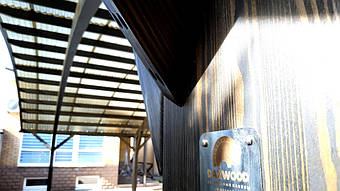 Навес для 2-х автомобилей в Самаровке, Днепропетровская область 9.8х5.5 м. 16