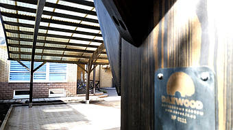 Навес для 2-х автомобилей в Самаровке, Днепропетровская область 9.8х5.5 м. 17