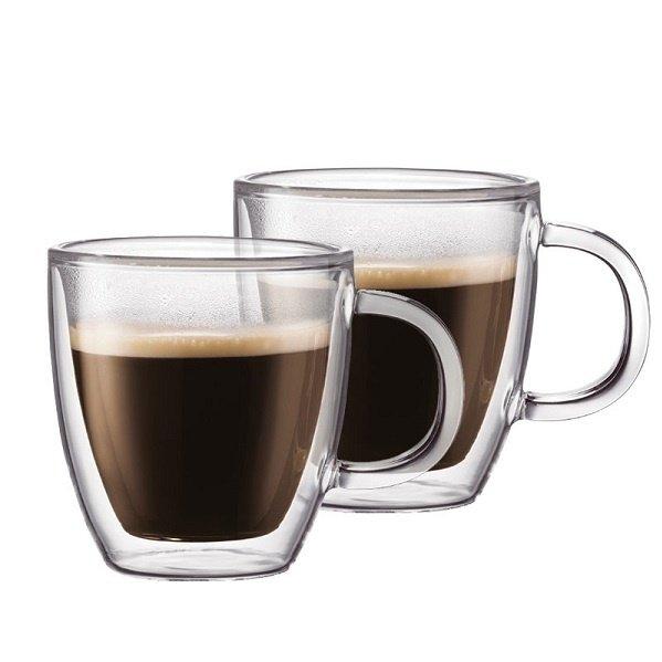 Набір чашок з подвійними стінками Bodum Bistro 300 мл 2 шт 10604-10, фото 1