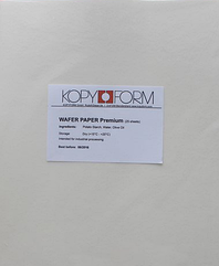 Вафельний папір KopyForm Wafer Paper A4 Premium 25 sheets*100 шт