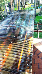 Козырек для входной двери 9х7 м. 16