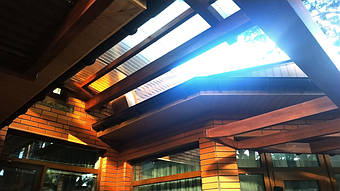 Козырек для входной двери 9х7 м. 42