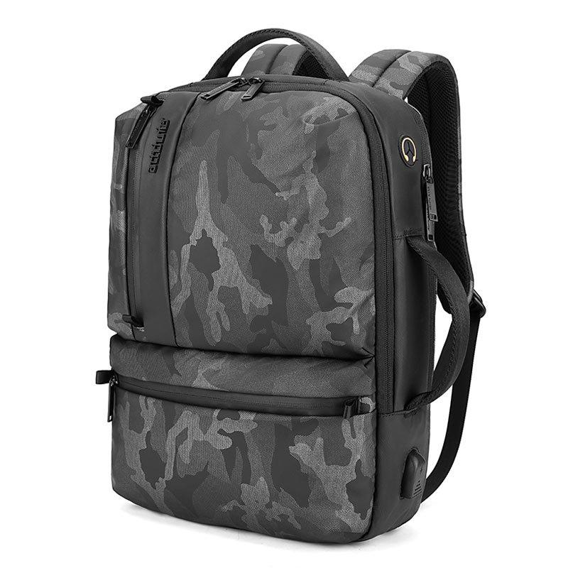 Міський портфель-сумка-рюкзак-брифкейс 4в1 Arctic Hunter B00271 з USB портом та отвором для навушників, 18л