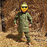 Каміс дитячий і дорослий із натурального льону (костюм штани та рубаха довга) ХС-12ХХЛ, фото 2