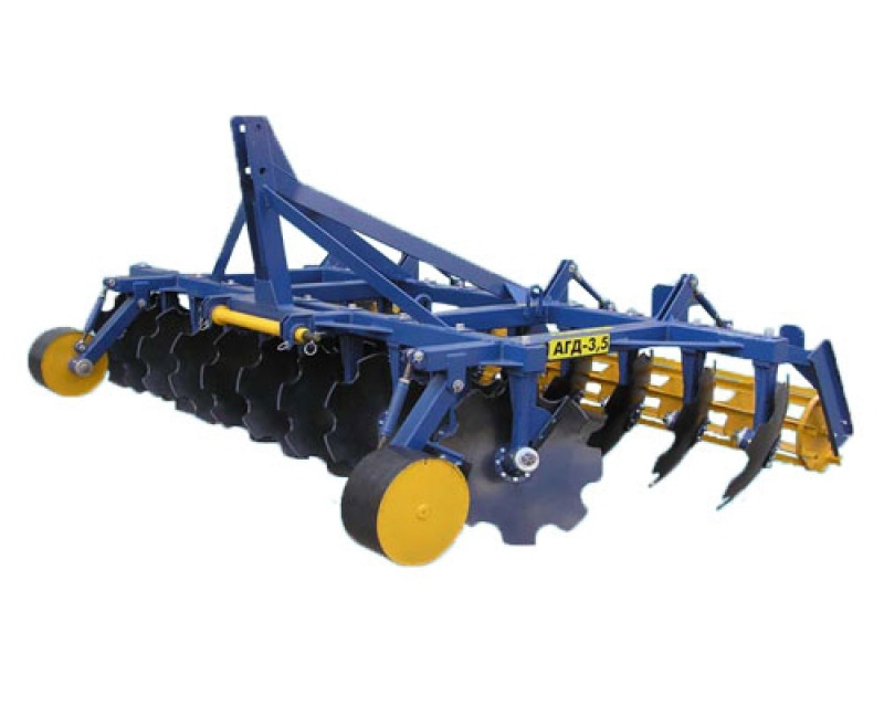 Агрегат ґрунтообробний дисковий АГД-3,5, фото 1