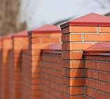 Ковпаки, Парапети на Забір із кольорового металу!Доставка по всій Україні!, фото 4