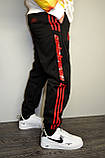 Штаны adidas YEEZY Calabasas Black / red Киев, фото 3