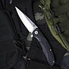 Ніж складний Bestech Knife WARWOLF Black BG04A, фото 5