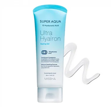 Пілінг-гель із гіалуроновою кислотою Missha Super Aqua Ultra Hyalron Peeling Gel 100 мл