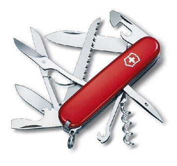 1.3713 Ніж Victorinox Swiss Army Huntsman червоний