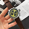 Військовий годинник амст чоловічий протиударний Оригінал AMST 3003A Silver-Green-Brown Wristband, фото 3