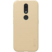 Чехол Nillkin Frosted Shield Nokia 4.2 Золотой