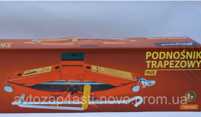 Домкрат 1т elegant plus винтовой ромбовидный с ручкой ELEGANT 100 820 ...