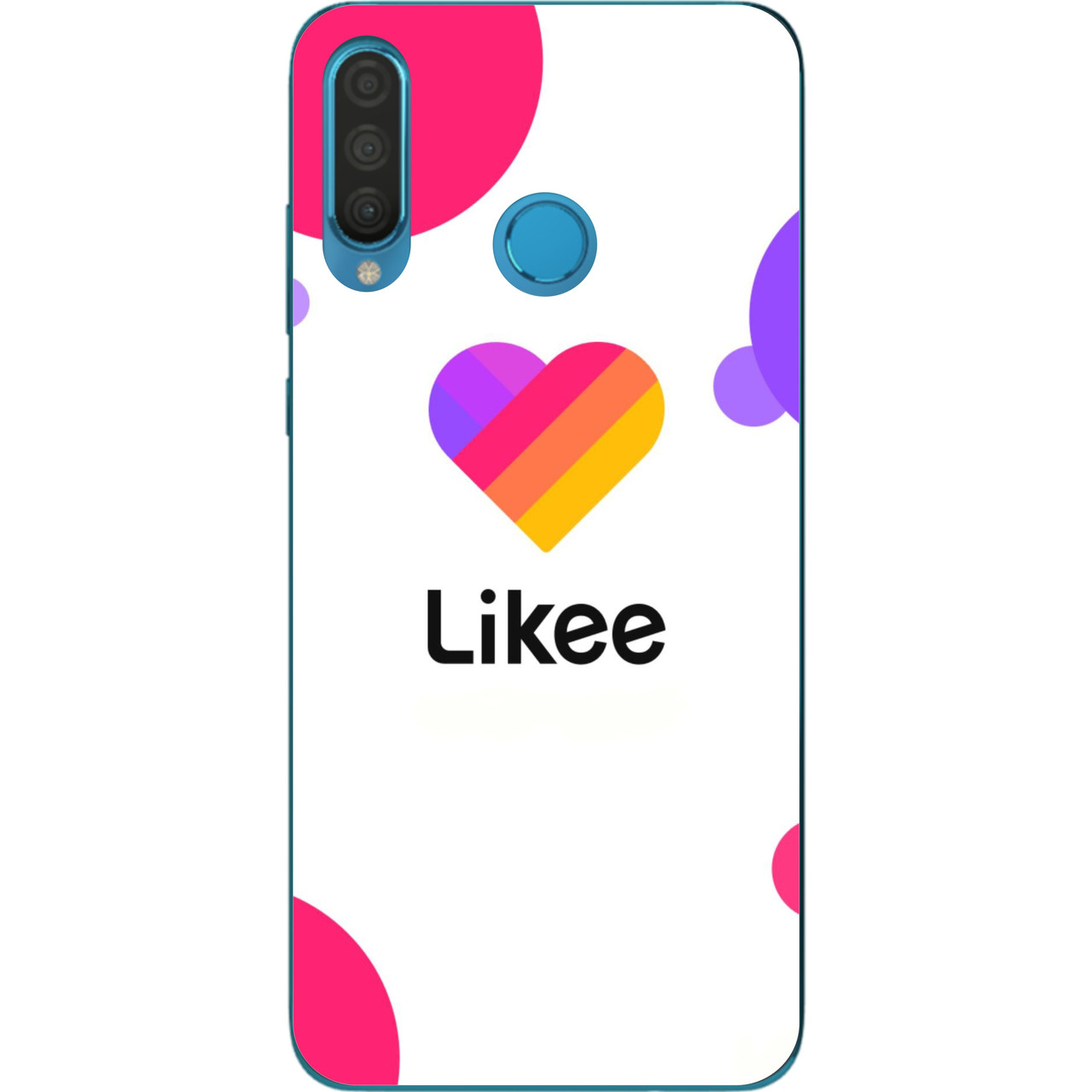 Чохол силіконовий з картинкою для Huawei P30 Lite Likee