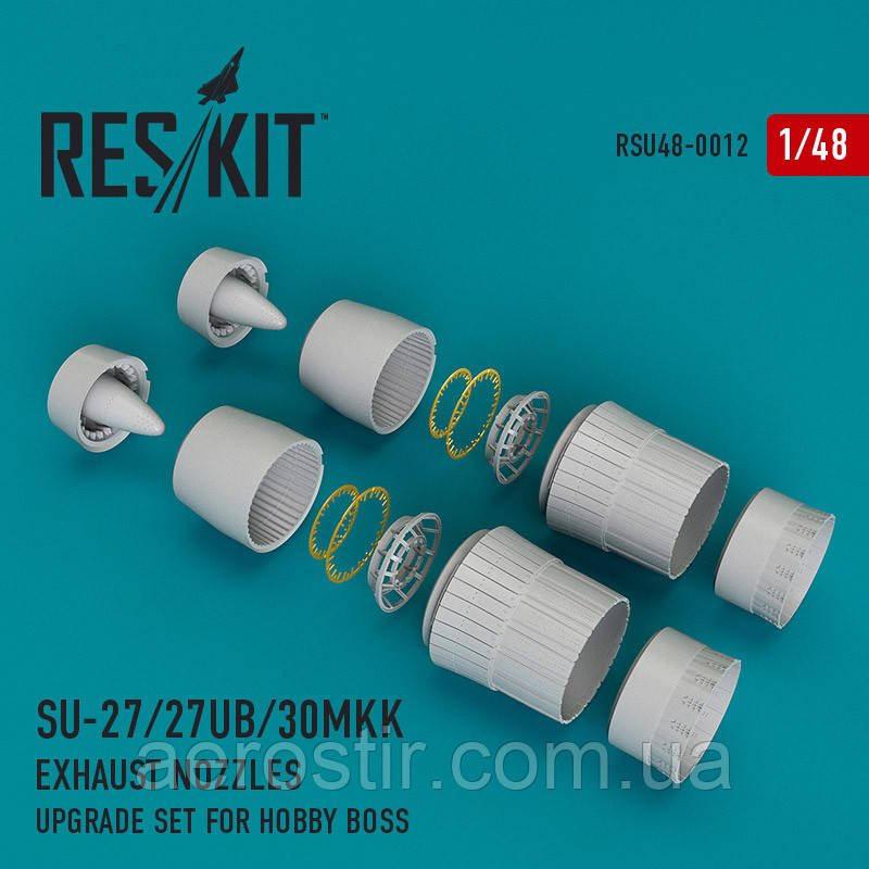 Su-27/27UB/30MKK (для набору Hobby Boss) 1/48 RES KIT RSU48-0012