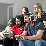 Навушники ігрові ONIKUMA Gaming LED K8, білий камуфляж, фото 5