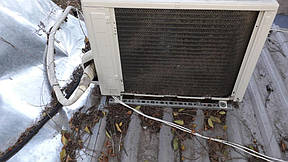 Пыль и грязь на фильтре