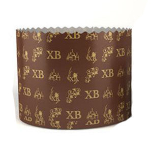 Форма для пасхи паперова, форма для випікання куліча 70х85 мм, 150 грамів (Італія), набір 50 шт., фото 1