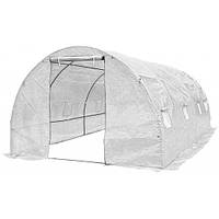 Теплиця з вікнами 18м² PREMIUM Білий колір (3м х 6м х 2м) Парник Теплица с окнами 18 м2 = 600*300*200 ПОЛЬША