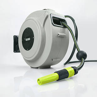 Настінний тримач Rehau для шлангу + шланг 1/2" 15м і арматура в комплекті