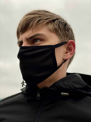 Чоловічі Шорти в стилі Найк/Nike Сині трикотажні, фото 2