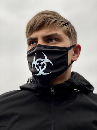 Чоловічі Шорти в стилі Найк/Nike Сині трикотажні, фото 3