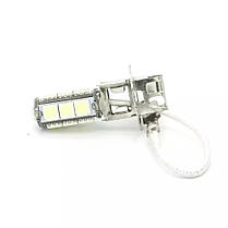 Ціна за штуку! Світлодіодна лампа H3 LED ходові вогні в протитуманки H3 5050 led 13SMD 1Вт, фото 3
