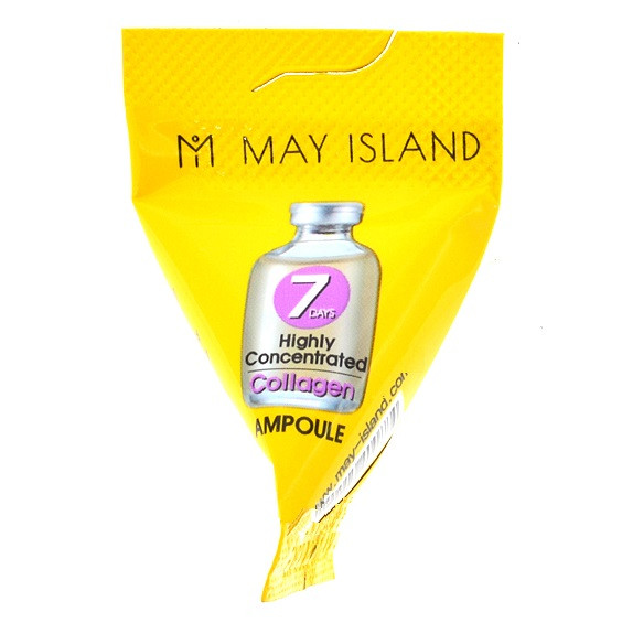 Ампула з колагеном для відновлення шкіри May Island 7days Highly Concentrated Collagen Ampoule 3 г, фото 1