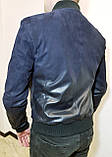 Куртка шкіряна чоловіча Maddox з ефектом деграде, фото 6