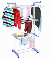 Сушка для одягу Сушка для одежды 170x50x75 Сушилка белья Сушарка для білизни одягу Вешалка для одежды Вішалка