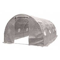 Теплиця з вікнами 18м² PREMIUM Сірий колір (3м х 6м х 2м) Парник Теплица с окнами 18 м2 = 600*300*200 ПОЛЬША