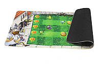 Игровой коврик Растения против Зомби 60x30 см Игровая поверхность Plants vs Zombies (00389)