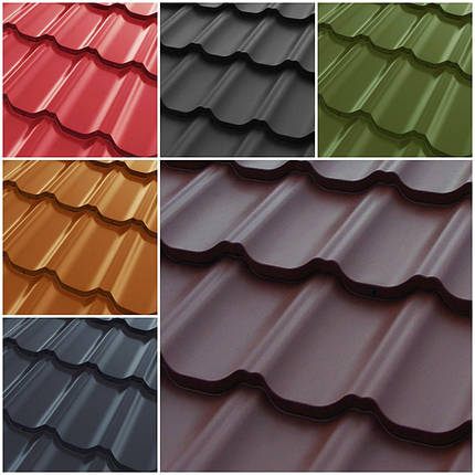 Модульна черепиця Venecja Х-matt (1197 мм * 736 мм), фото 1